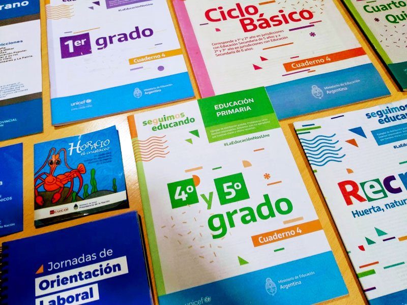 Cuadernillos del Ministerio de Educación de la Nación